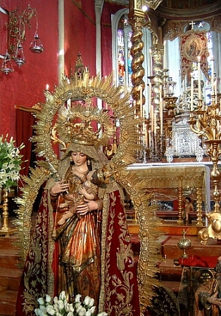 Nuestra Madre de Dios en la advocaci�n de Nuestra Se�ora Reina de Todos los Santos
